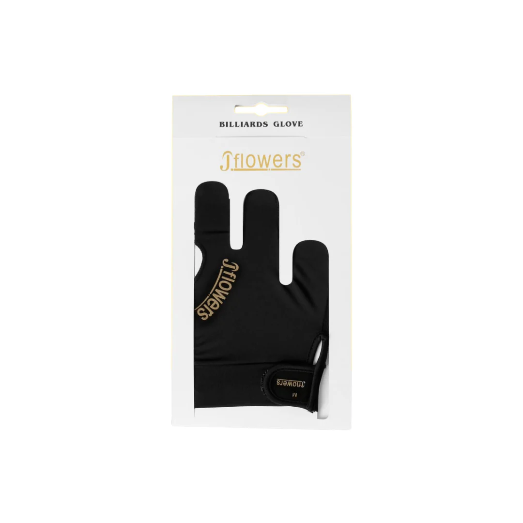 JFlowers Billiard Gloves Black Left Hand - Image 4
